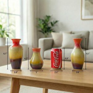 Petite bud vase dimensions compared to Coke Can for Lego flower display